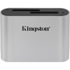 Card reader Kingston USB 3.2 Supported Cards: UHS-II SDcards/Backwards-compatible with