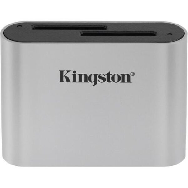 Card reader Kingston USB 3.2 Supported Cards: UHS-II SDcards/Backwards-compatible with