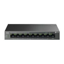9-Port 10/100 Mbps Desktop Switch with 8-Port PoE+ – 8x Ports