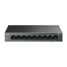 "9 - Port 10/100 Mbps Desktop Switch with 8 - Port PoE+ PORT: 8× 10/100 Mbps PoE+ Ports - 1× 10/100 Mbps Non - PoE