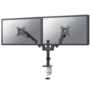 Brat de birou pentru monitor Neomounts, poate sustine 2 monitoare