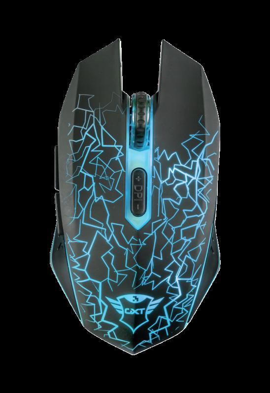 Mouse Trust GXT 107 Izza, Wireless Gaming, negru - imagine 7