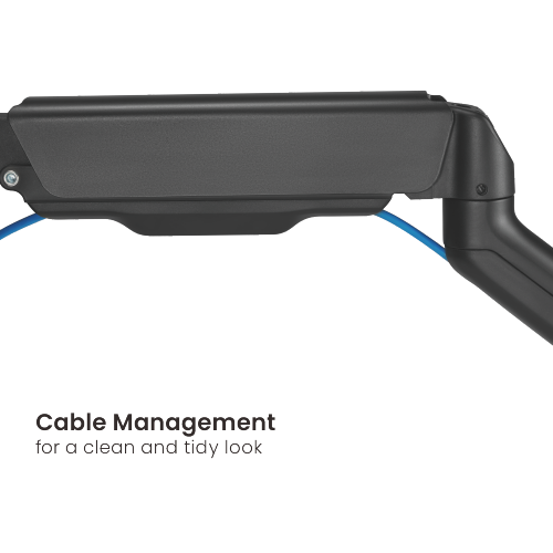 Braț pentru monitor cu contragreutate Material: Oțel, Plastic Tehnologie: Arc - imagine 6