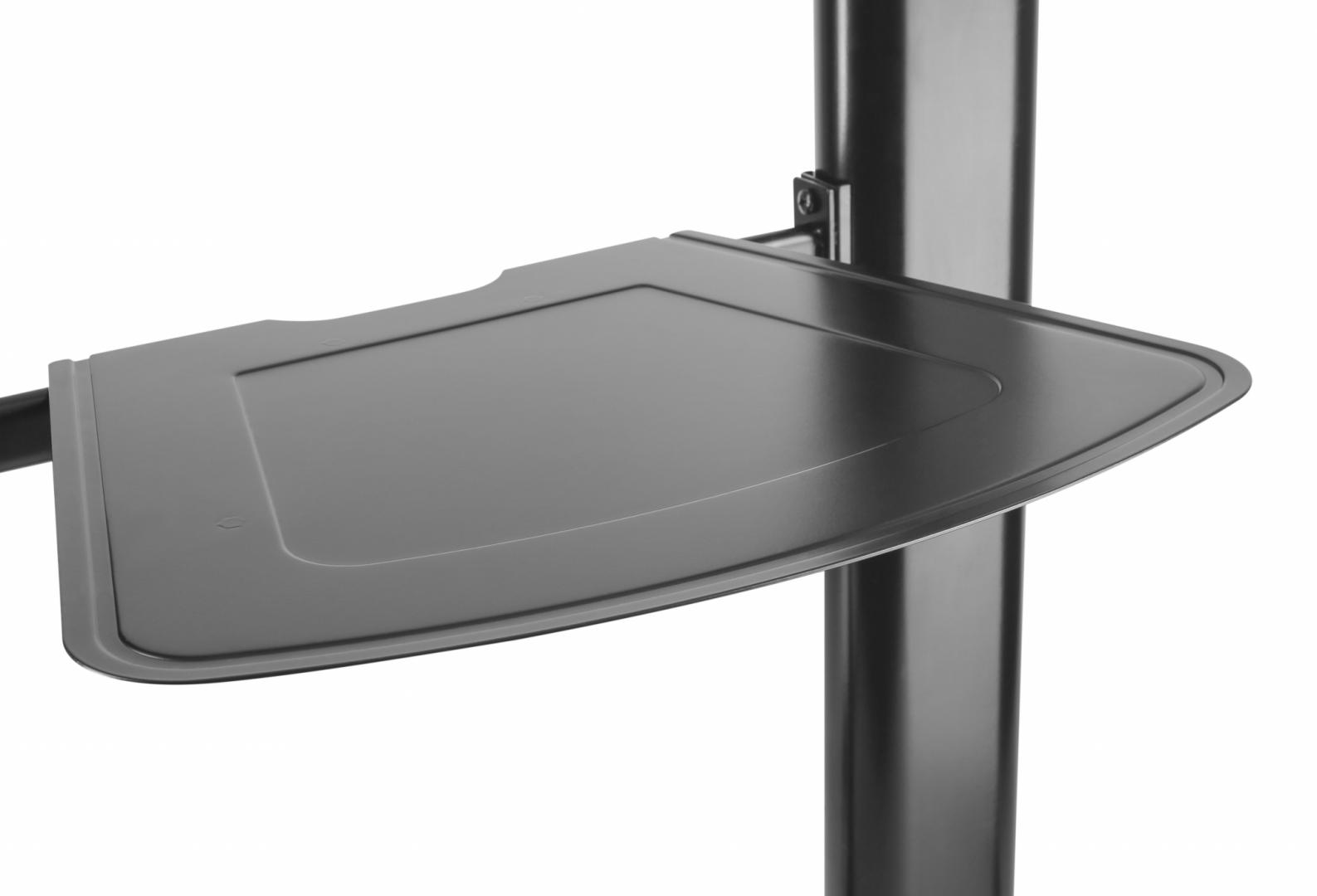 Stand TV mobil Serioux ajustabil TV03H-610TW, dimensiuni: 1350x683x2281mm, compatibilitate - imagine 8