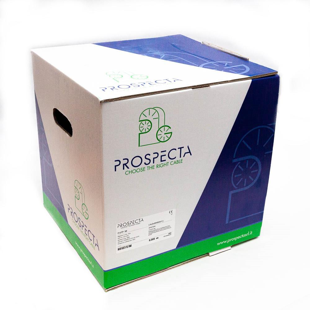 Cablu FTP CAT 5E 4x2xAWG24, cupru 100%, cod: H0107/E/W, pentru