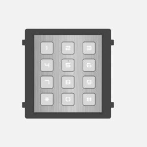Modul de extensie videointerfon cu tastatura Hikvision DS-KD- KP/S;.permite formarea