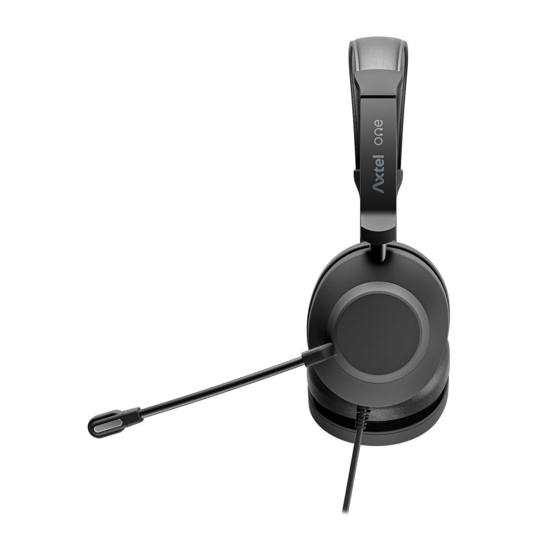 HEADSET AXTEL ONE UC35 STEREO HD AXH-ONE , Corded, Plug&Play - imagine 3