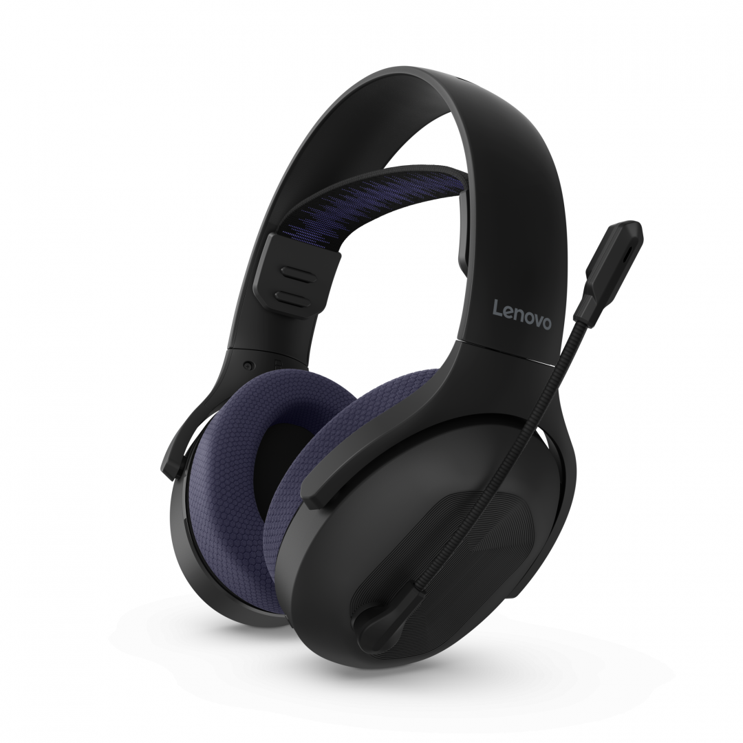 Casti de gaming wireless Lenovo Legion H410, Conectivitate: Bluetooth &