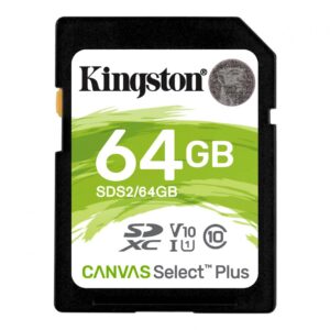 Card de Memorie SDXC Kingston Canvas Select Plus 64GB, Class