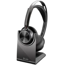 Casti Over - ear Poly Voyager Focus 2 - negru - wired - noise - canceling