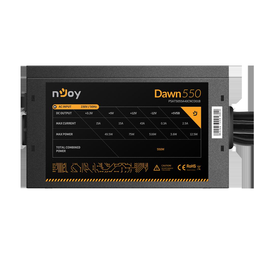 SURSA NJOY DAWN 550 ATX, 550W - imagine 5