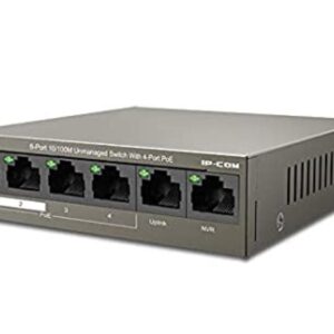 Switch IP-COM F1106P-4-63W, 6 Port. 10/100 Mbps