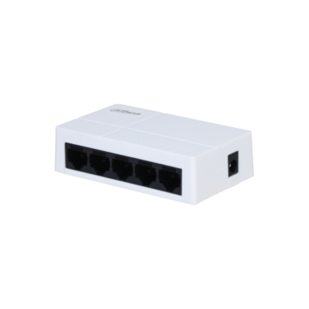 Dahua switch 5 porturi Gigabit PFS3005-5GT, Interfata: 5 x 10/100/1000, - imagine 4