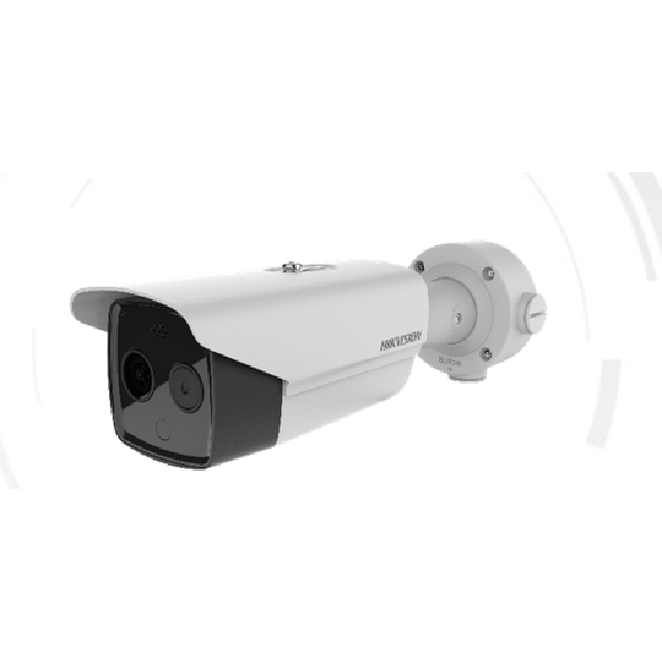 Camera de supraveghere Thermal si Optical IP Bullet DS-2TD2617-3/QA, termal: