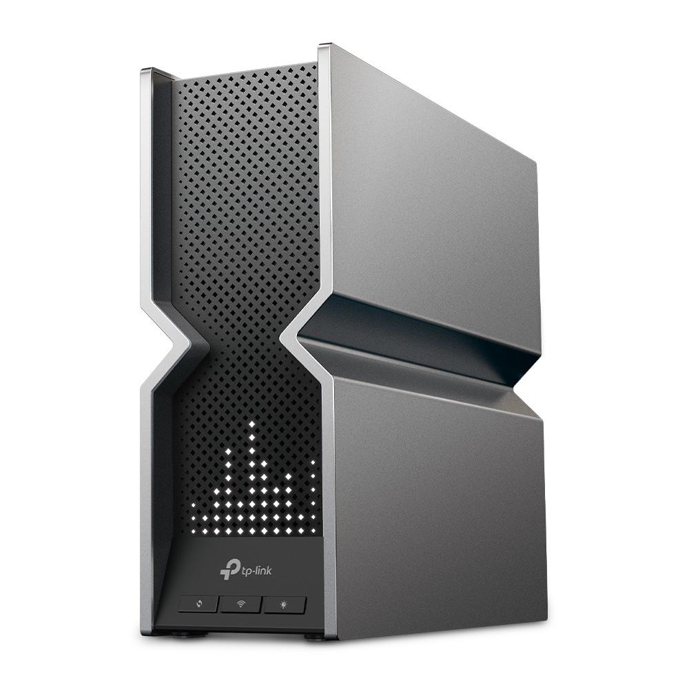 TP-LINK Router wireless TRi-Band Archer BE800, Otel inoxidabil, BE19000, Viteze - imagine 5