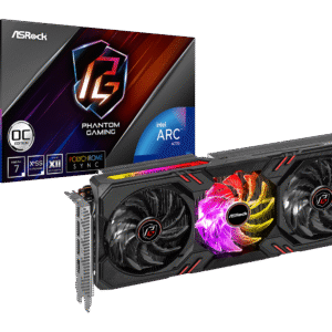 Placa Video ASROCK Intel Arc A770 Phantom Gaming 16GB OC