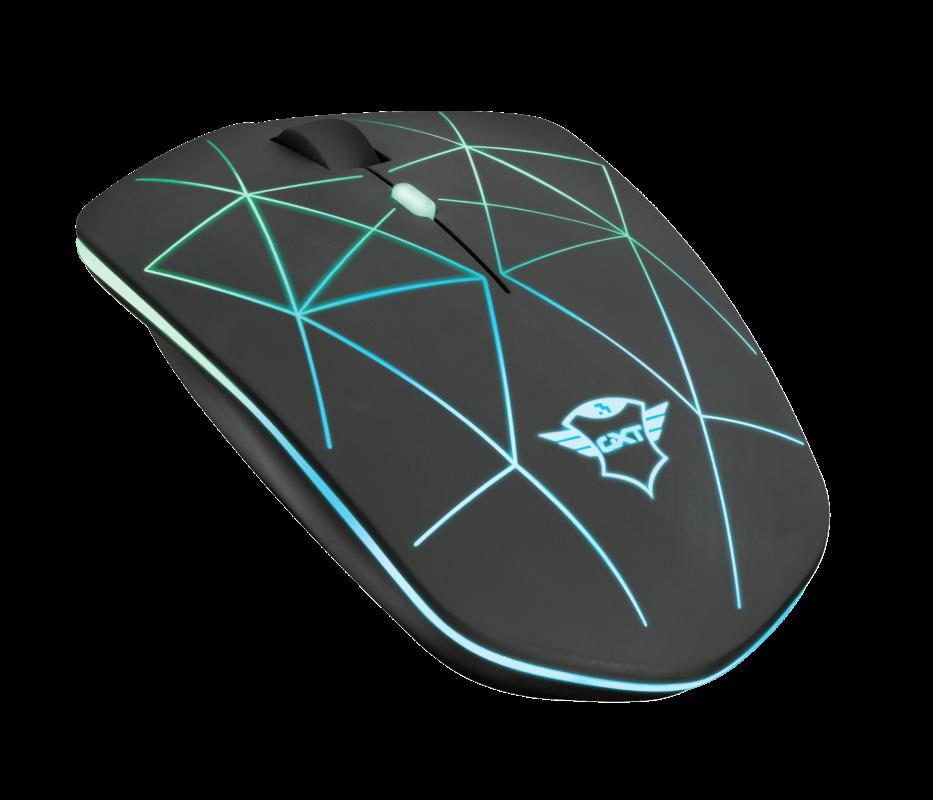 Mouse Trust GXT 117 Strike, Wireless Gam, negru - imagine 5