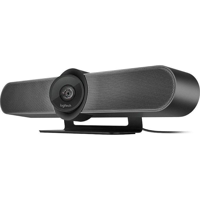 Logitech WebCam MeetUp 4K, Bluetooth, Difuzoare incorporate, telecomanda, negru - imagine 4