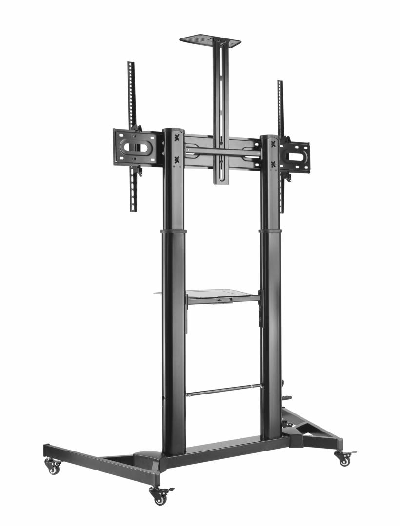 Stand TV mobil Serioux ajustabil TV03H-610TW, dimensiuni: 1350x683x2281mm, compatibilitate - imagine 4