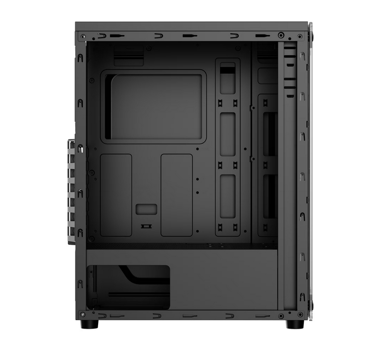 Carcasa PRO GAMING ELEMENT Mid Tower ARGB Negru - imagine 8