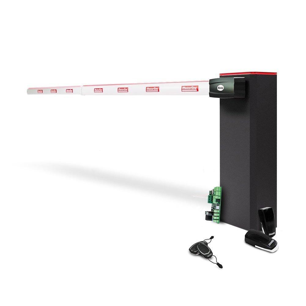 Kit bariera de acces auto cu brat telescopic fara LED