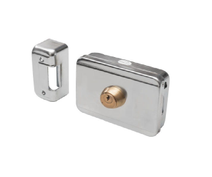 Yala electromagnetica SX-90 aplicabila fail-secure,aplicata, cu montare universala. La primirea