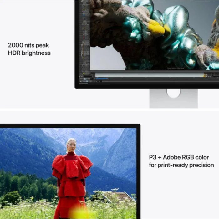 Apple Studio Display XDR - 27 inch Retina 5K - Standard Glass with Tilt and Height - Adjustable Stand