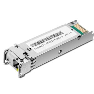 "Gigabit Single-Mode WDM Bi-Directional SFP Module SPEC: LC Connector, TX:1550nm/RX:1310nm,