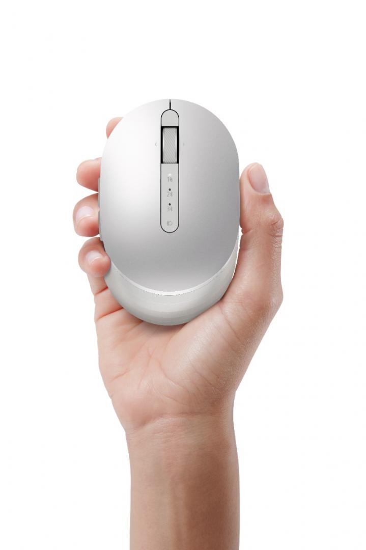 Mouse Dell Premier, Rechargeable Wireless, argintiu - imagine 7