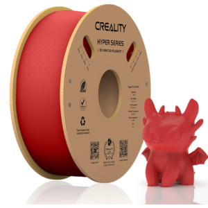 CREALITY HYPER PLA 3D Printer Filament, Red, Temperatura printare: 200-220