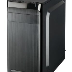 Carcasa PC Serioux CLASSIC, fara sursa, Middle Tower, ATX, black