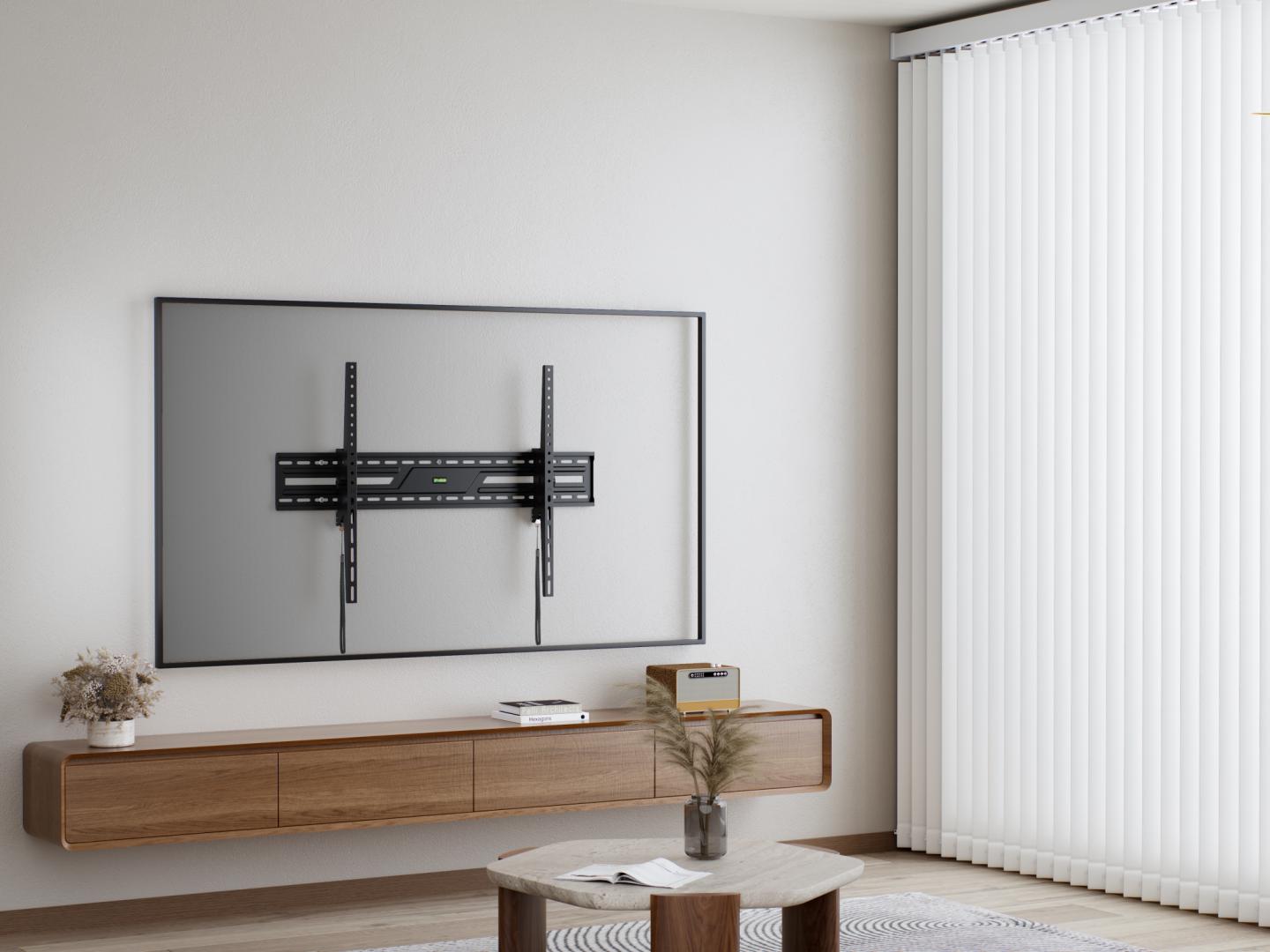 Suport perete TV Serioux 43-100" Tilt 75kg Profil 85mm Material: - imagine 12