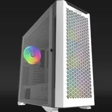 Carcasa Aqirys Aquilla Mid Tower Argb Alb