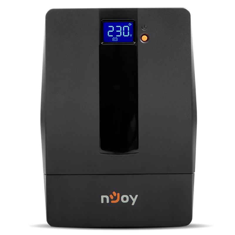 UPS nJoy Horus Plus 1000, 1000VA/600W, Afisaj LCD cu ecran - imagine 3