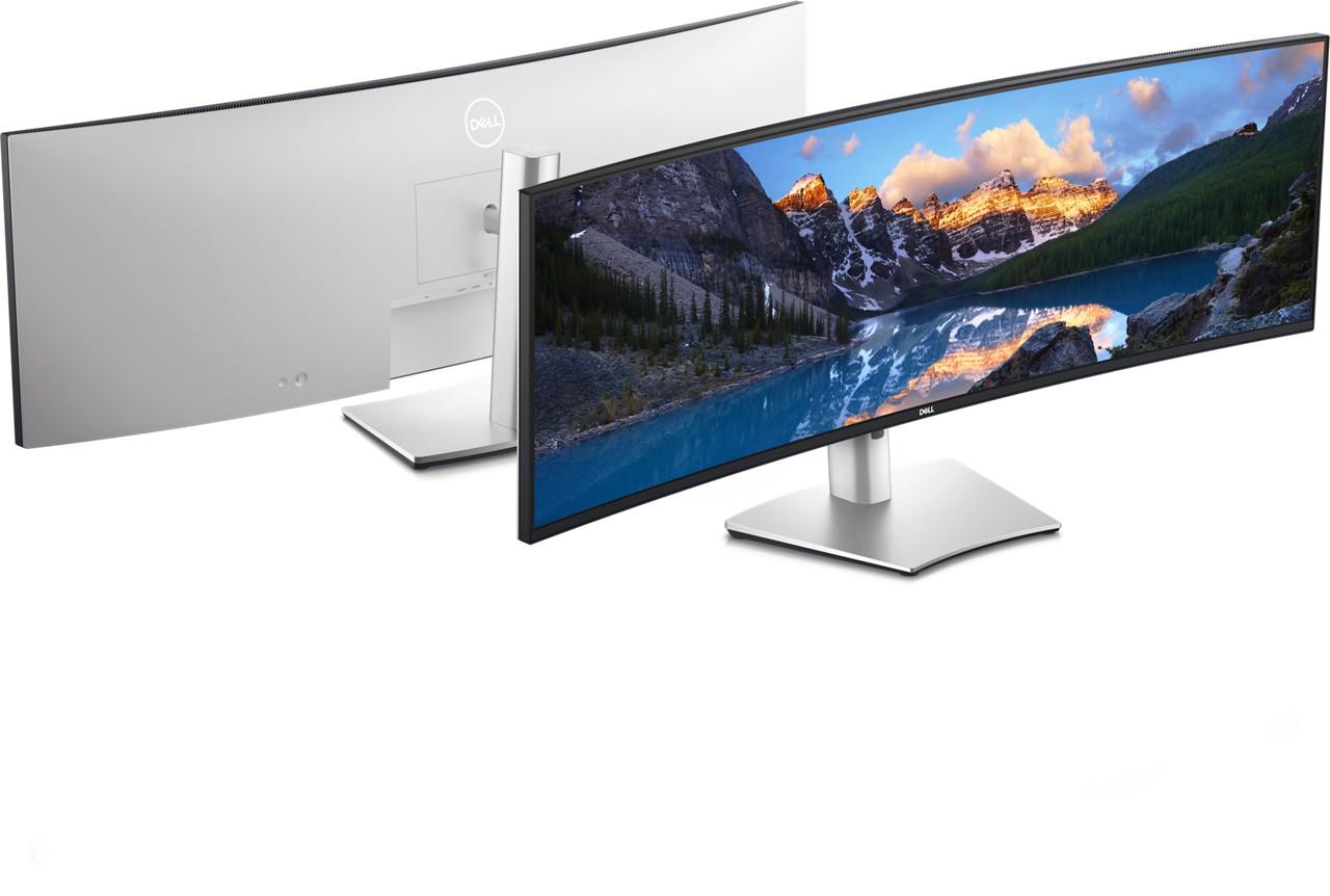 Monitor Dell Curved USB-C 49", 86.72 cm, 5ms, 5120x1440, 60Hz - imagine 11