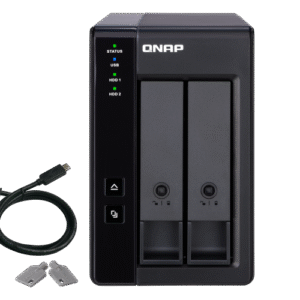 Extensie USB QNAP TR-002 2-Bay, 2.5/3.5 SATA 6Gbps HDD (neincluse),
