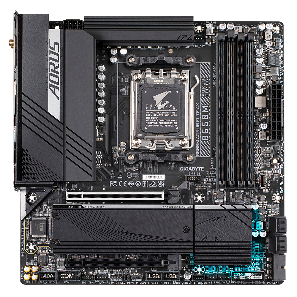 Placa de bază Gigabyte B650M AORUS ELITE AX AM5 - imagine 3
