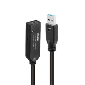 Cablu Lindy 10m USB 3.0 Act. Extension USB A to