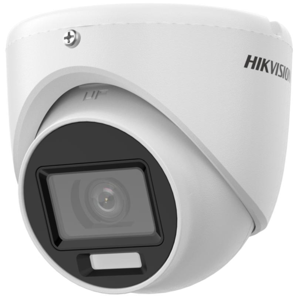 Camera de supraveghere Turret 4K Hikvision DS-2CE76U0T-LMF(2.8MM), lentila fixa 2.8mm,
