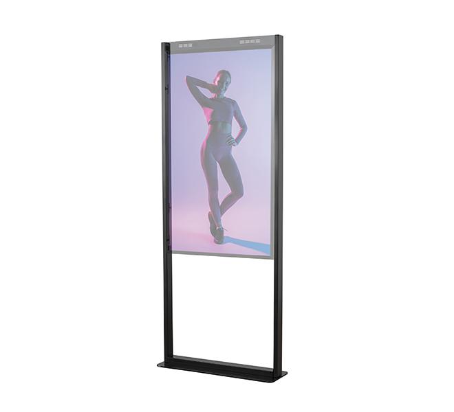 Suport podea double sided B-Tech compatibil cu seria OM55N-D Samsung - imagine 4