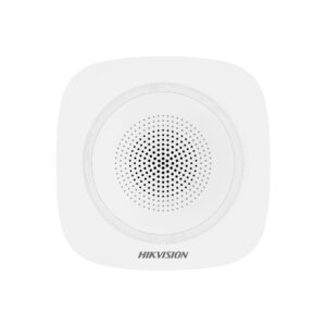 Sirena interior wireless AX PRO Hikvision DS-PS1-I-WE(Red Indicator); 868MHz two-way