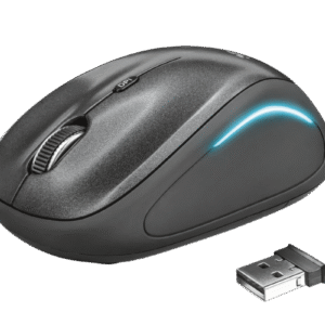 Mouse fara fir Trust Yvi FX Wireless Mouse – negru