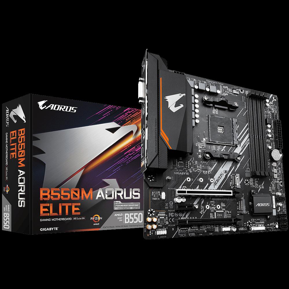 Placa de bază Gigabyte B550M AORUS ELITE AM4 - imagine 3