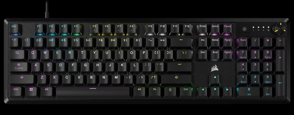Tastatura Gaming Mecanica Corsair K70 Core Tkl-Mlx Red-Blk