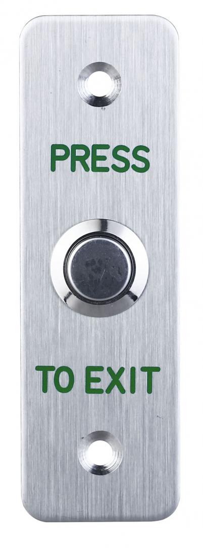 Buton de iesire ND-EB24, Iesire contact: NO/NC, material: otel inoxidabil,