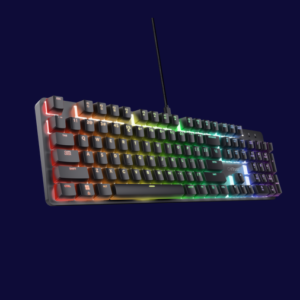 Tastatura mecanica Trust GXT 871 Zora, USB 2.0. nr taste
