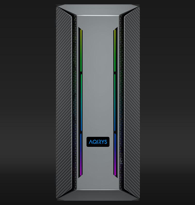 Carcasa Aqirys Mizar Midi Tower Black RGB - imagine 3