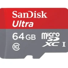 Card de Memorie Microsdxc Sandisk Ultra, 64GB, Class 10