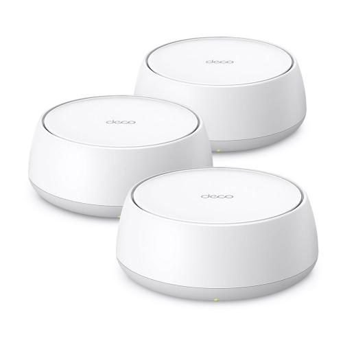 TP-LINK DECO BE25(3-PACK) Sistem Mesh WI-FI 7, BE5000, Dual-Band, standarde