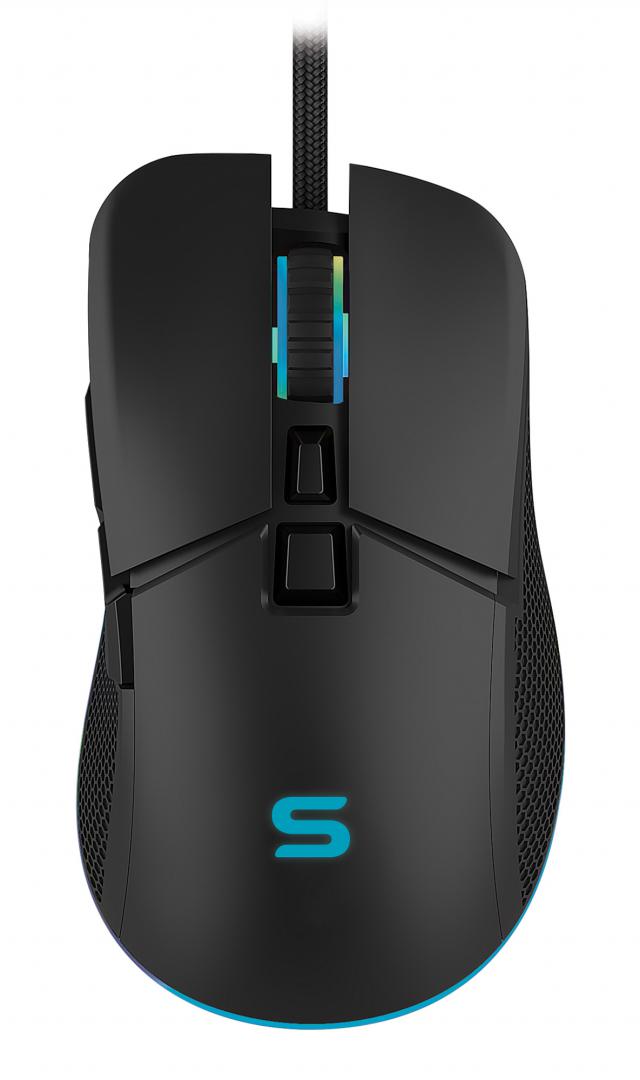Mouse gaming Serioux Kayel, Senzor Sunplus 199, 800-6400 DPI, switch